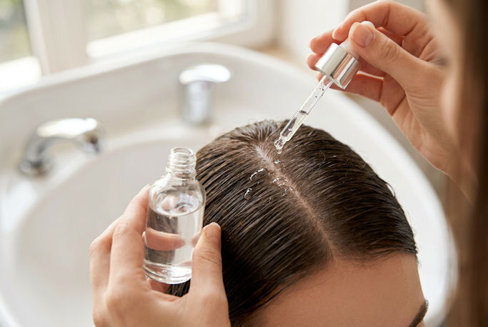 Professional scalp treatment Gloucester session at Penelope Academy hair salon