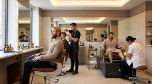 Male parlolur near me Gloucester having men services done.